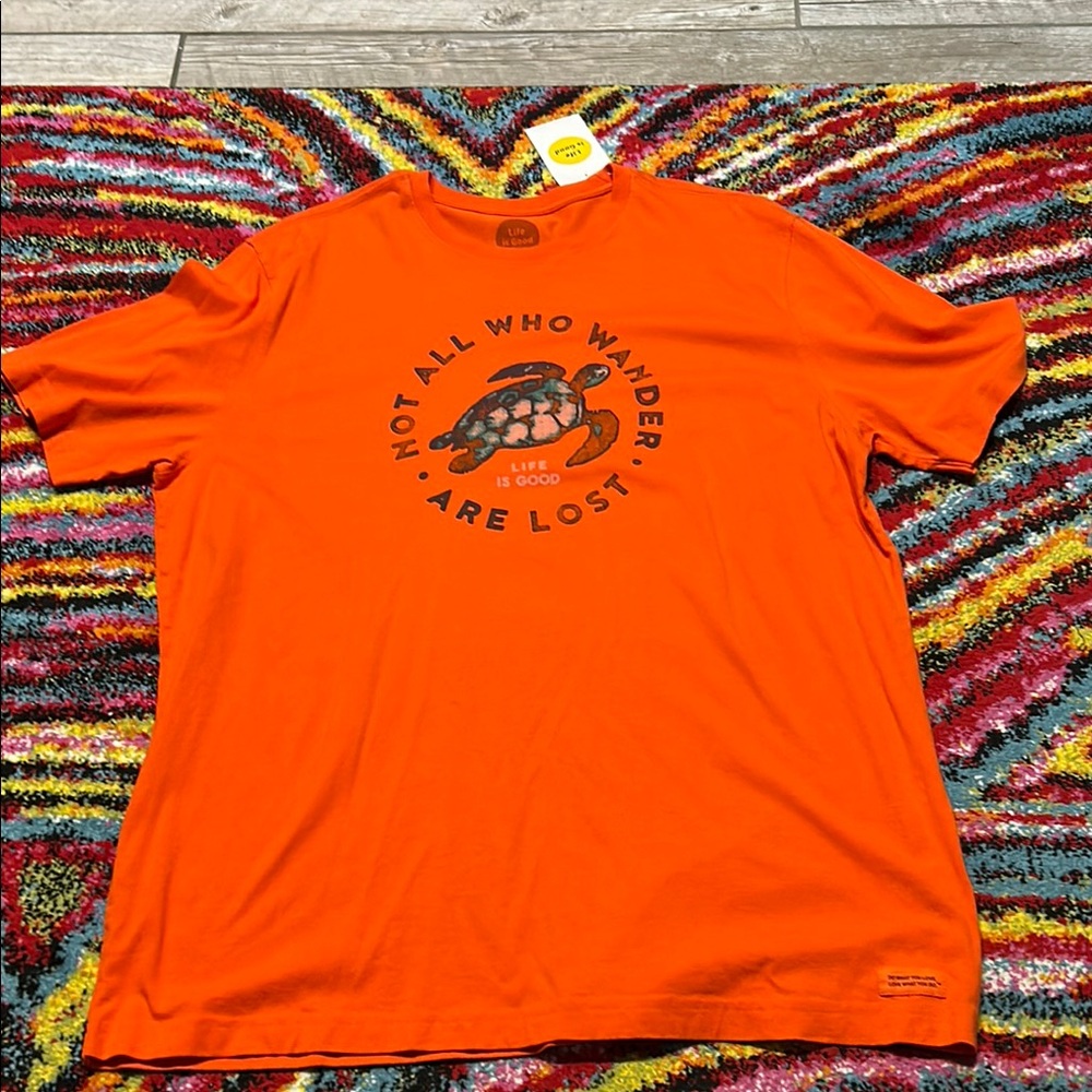 Life is Good Classic Fit Tee Mens Size XL NWT